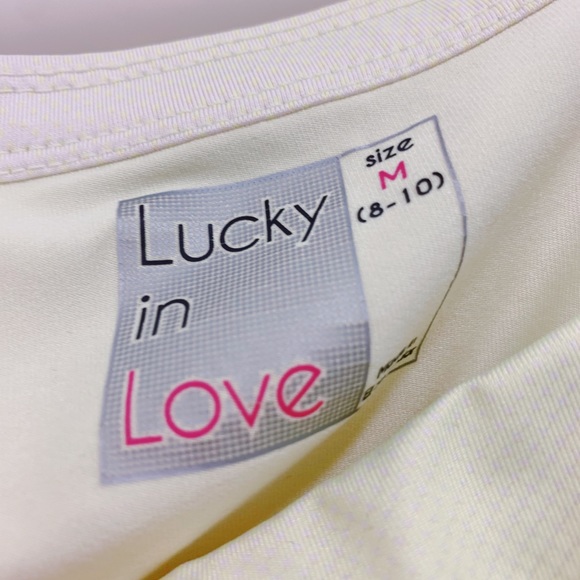 🌟NWOT🌟Lucky In Love Wild Ombre Rally Tennis Skirt💙💛 - Picture 2 of 8